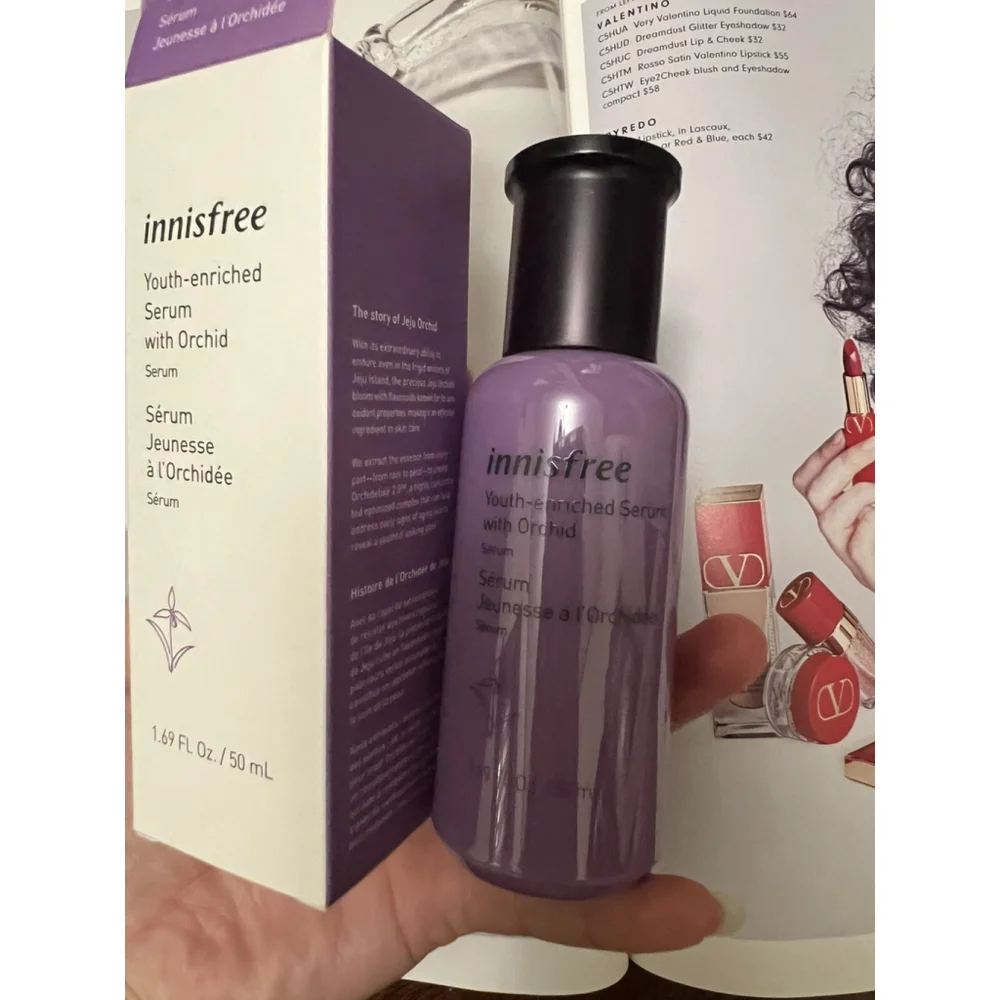Authentic Innisfree Youth-Enriched Serum with Orchid 50 ml